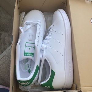adidas | Shoes | Custom Heineken White And Green Adidas Stan Smiths |  Poshmark